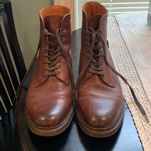 frye seth cap toe
